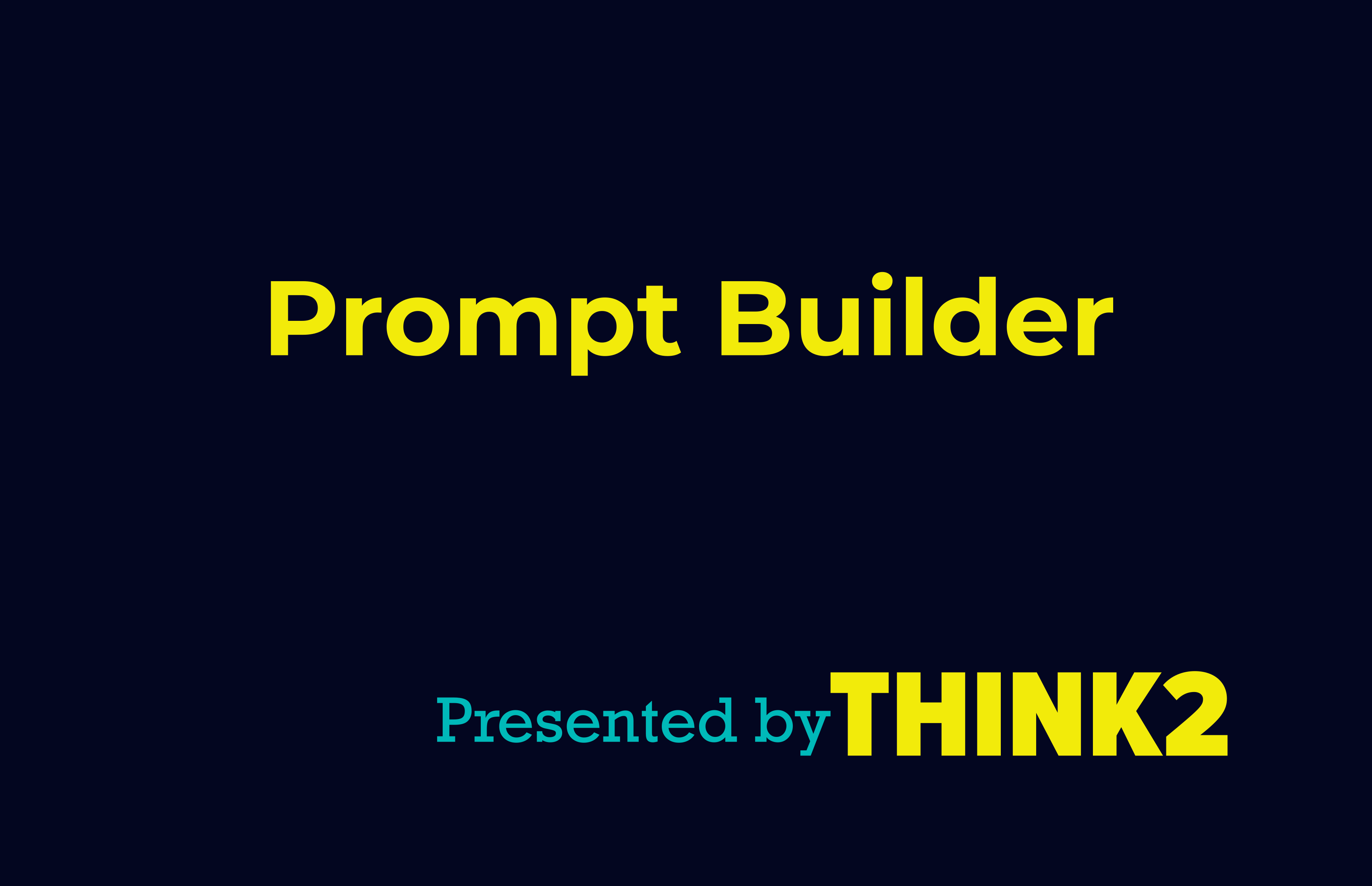 Prompt Builder